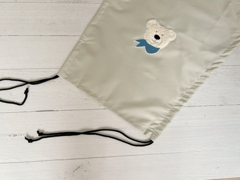 Sonnensegel 'BEIGE BÄRCHEN'' universal für jeden Kinderwagen