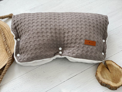 Kinderwagenmuff "TAUPE"