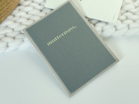 Mutterpasshülle ''GREEN"