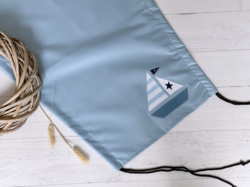 sonnensegel blau Sonnensegel ''Blau Boot'' universal für jeden Kinderwagen– pinkstellina