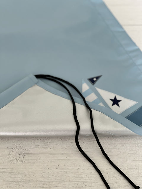 Sonnensegel ''Blau Boot'' universal für jeden Kinderwagen