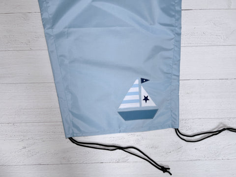 Sonnensegel ''Blau Boot'' universal für jeden Kinderwagen