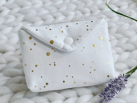 Hygiene & Tampontasche, Pflastertasche, Medikamententasche  "WHITE''
