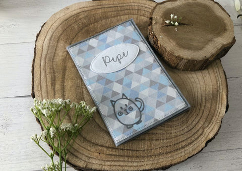 Heimtierausweis Schutzhülle ''PEPE'' personalisiert