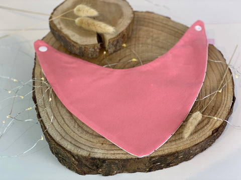 Wende-Halstuch '' PEACH / GEPUNKTET'' 3-12 Monate