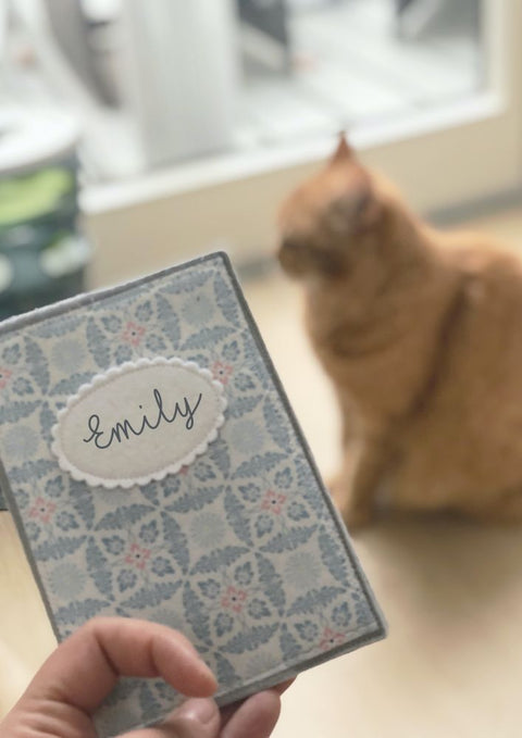 Heimtierausweis Schutzhülle ''LUCKY'' personalisiert