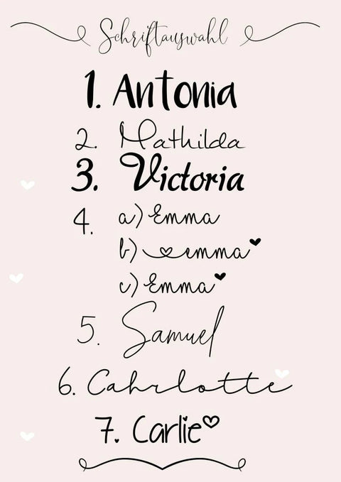Name 6€